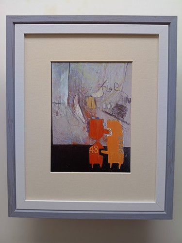 David hockney abstract print - david,