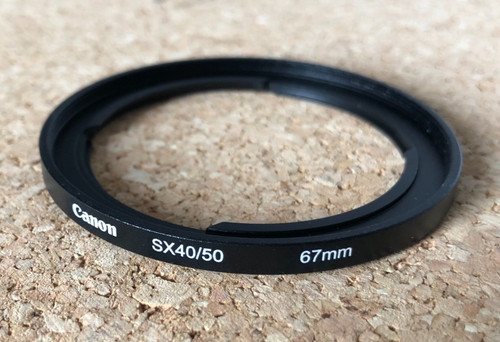 Canon 67mm lens adapter - lens, ring