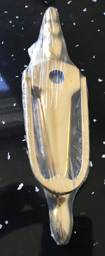 Solid brass door - door, knocker