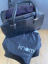 Knomo Black  Leather Women
