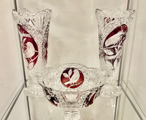 Hofbauer byrdes crystal bowl - hofbauer,