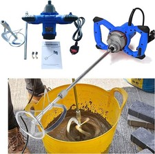 2600W Agitator Concrete Mixer