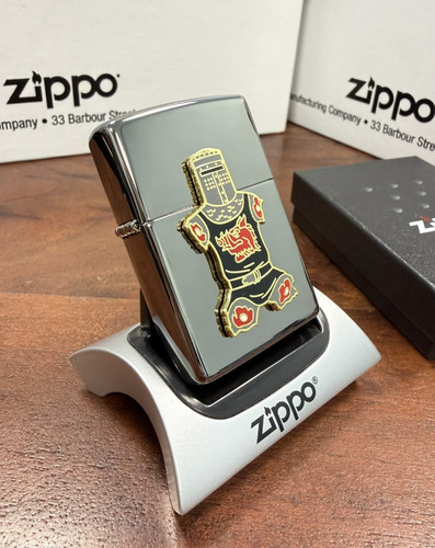 Genuine zippo lighter monty - genuine,