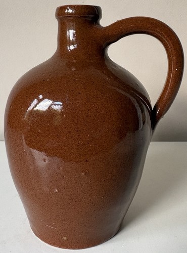 Vintage brown glazed stoneware - vintage,