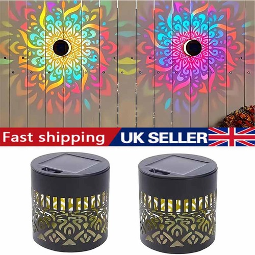 Solar mandala wall light - mandala,