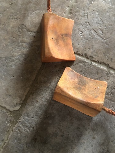 Pair wheel chocks aircraft - wheel,