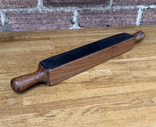 Vintage wood handled - wood,