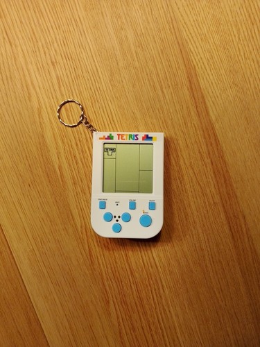 Tetris keyring arcade game - keyring,