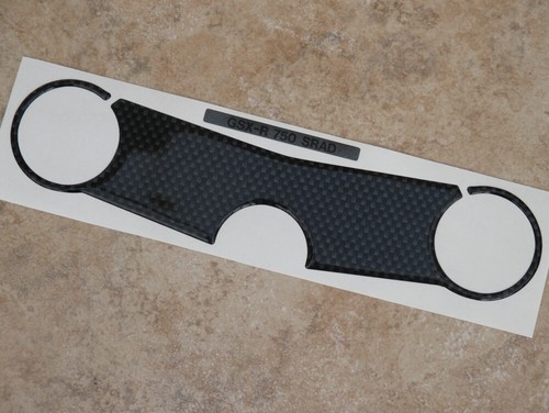 Carbon fibre effect yoke cover - fibre,