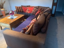 extra large corner sofa used