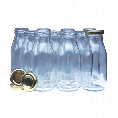 Glass juice bottles 250ml - juice,