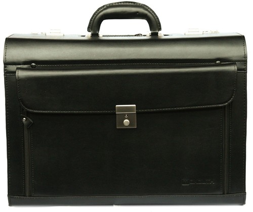 New black leather - black, pilot