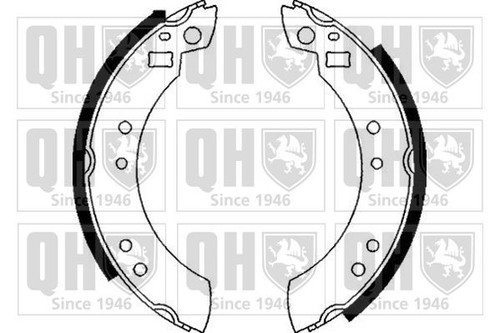 Quinton hazel bs502 brake shoe - quinton,