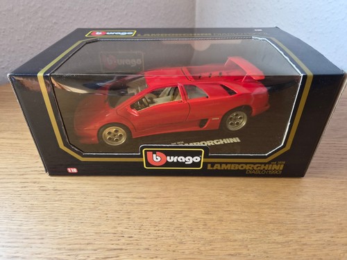 Bburago lamborghini diablo red - lamborghini,