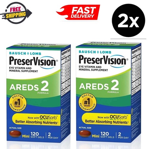 Preservision 240 softgels - 2x,