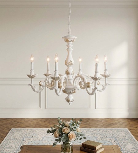 Classic white shabby chic - white,