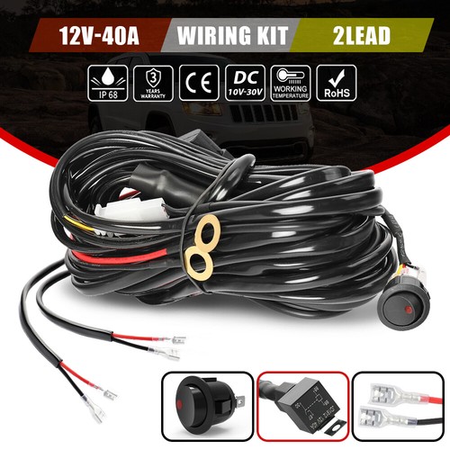 Led light bar wiring harness - wiring,