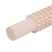 _Clay Rolling Pin Grid Texture