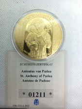 St Anthony of Padua Coin Medal