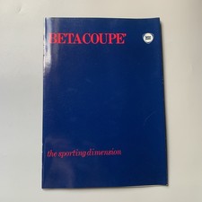 1980 Lancia Beta Coupe Sales