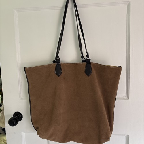 Zara camel brown suede - zara,
