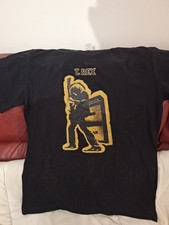 T Rex Electric Warrior Black T Shirt