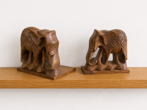 Vintage wooden hand carved - wooden,