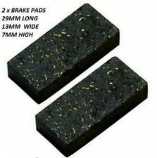 Ride On Mower Brake Pads  2 pcs  Fits Lots Of Machines Honda Hayter Mountfield