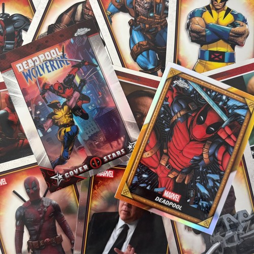 Deadpool marvel topps chrome - marvel,