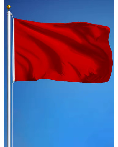 Red flag 150 90cm large - flag,