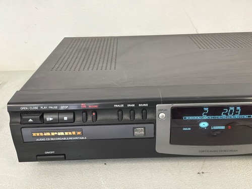 Marantz cdr770 audio - marantz, cd