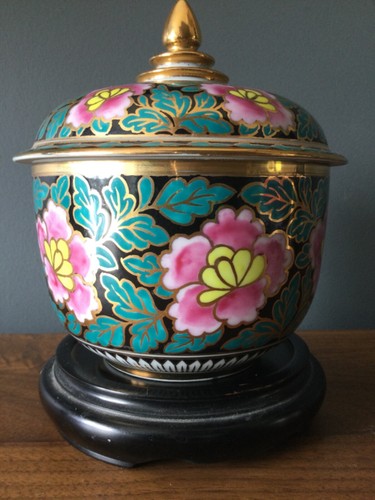 Tall ginger jar - ginger, with