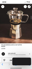 Italian borosilicate coffee