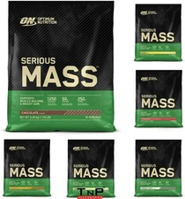 Optimum Nutrition ON Serious Mass 5.4kg Weight Gainer Gain Protein Powder Shakes
