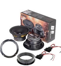 Edge EDPRO6 Front Door Speakers and adapters Upgrade VW Passat 1996-2005