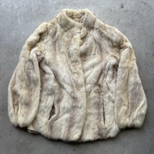 Vintage blonde mink coat - vintage,