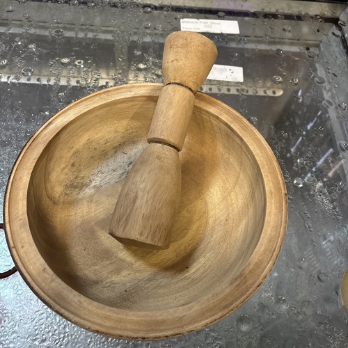 Fufu mortar and pestle - fufu,