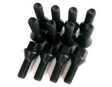 12 Black Wheel Bolts Nuts Fit BMW 1 & 3 Series 5 6 7 8 Series Z1 3 4 8 