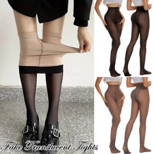 Thermal Tights Womens Fake