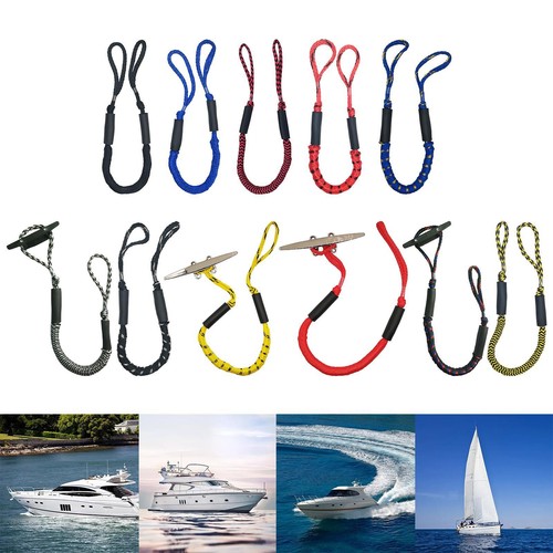 Boat bungee dock line anchor - dock,