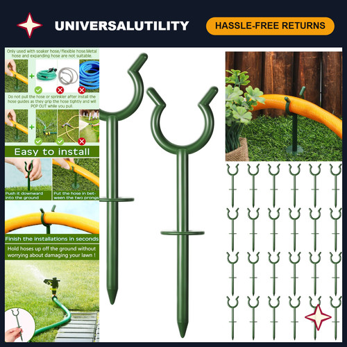 Pcs garden hose guide - garden,