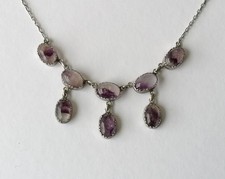 Antique Blue John Necklace