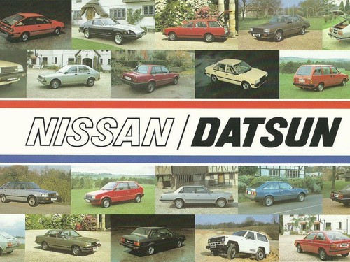 Datsun nissan range car - datsun,