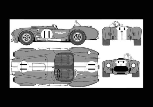 Photo blueprint cobra - ac,