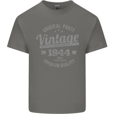 Vintage Year 81st Birthday 1944 Mens Cotton T-Shirt Tee Top