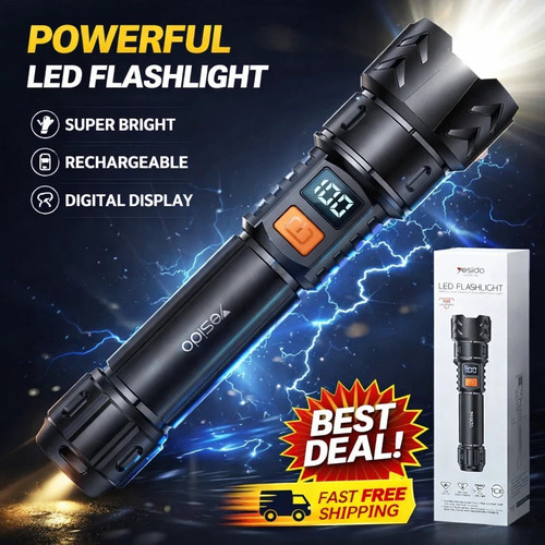 Super bright rechargeable - bright,