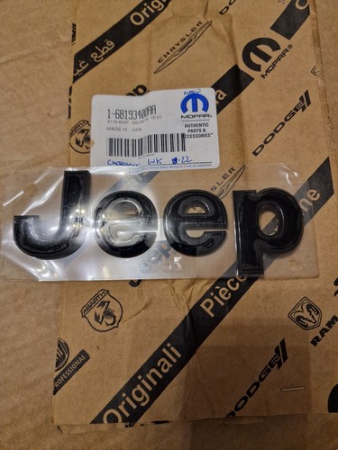 Mopar hood nameplate emblem - mopar,