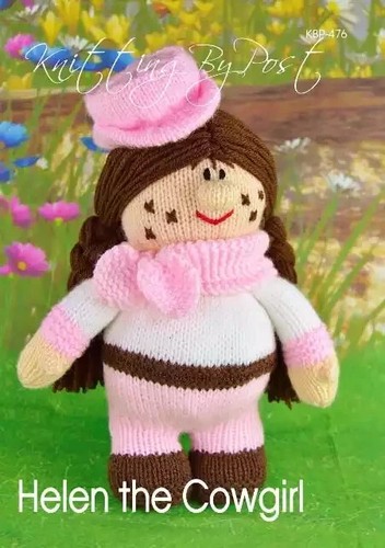 New knitting pattern cow girl - pattern,