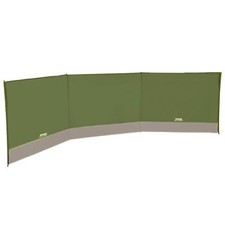 VANGO WINDBREAK 3 PANEL FAMILY CAMPING WIND SCREEN SHELTER COMPACT HERBAL GREEN