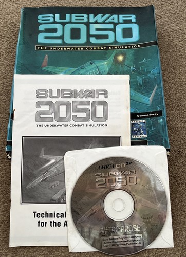 Subwar 2050 amiga cd32 - amiga, box